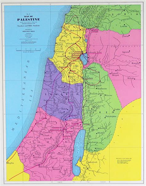 Maps of Palestine | Detailed map of Palestine in English | Tourist map ...