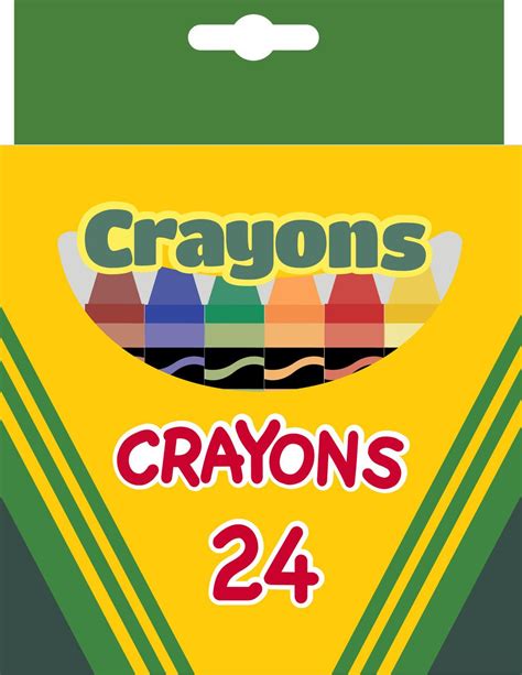 Crayola Crayon Box Svg