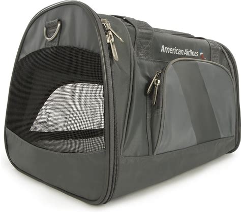 Sherpa American Airlines Duffel Airline Approved Pet Carrier, Charcoal ...