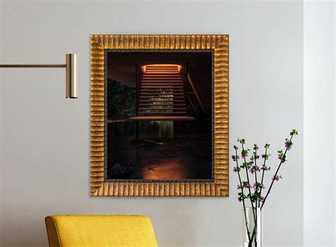 Sacred Spaces Exhibit | Fallingwater | Stairs | Collectors Edition Frame — Andrew Pielage ...