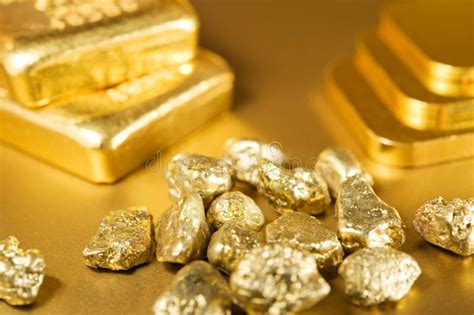 Fine gold. Ingots and nuggets , #AFF, #gold, #Fine, #nuggets, #Ingots # ...