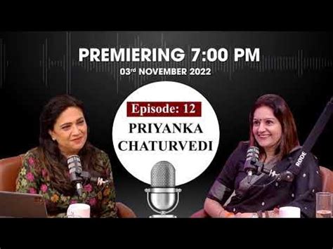 ANI Podcast with Smita Prakash | Ep 12 with Priyanka Chaturvedi premieres on Thursday at 7 PM ...