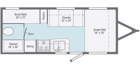 2020 Winnebago Micro Minnie Specs & Floorplans