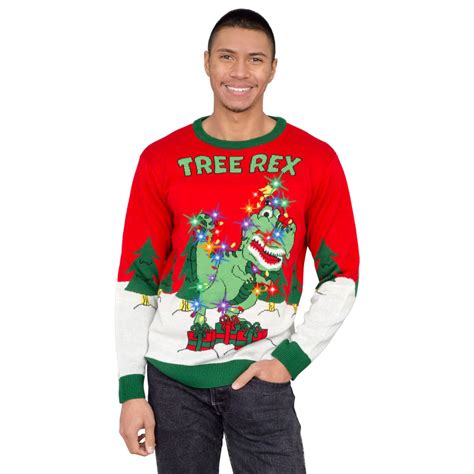 Men's Ugly Christmas Sweater Options. Christmas Sweaters for Men. – Tagged "Dinosaur"