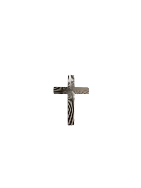 Sterling Silver Cross Lapel Pin