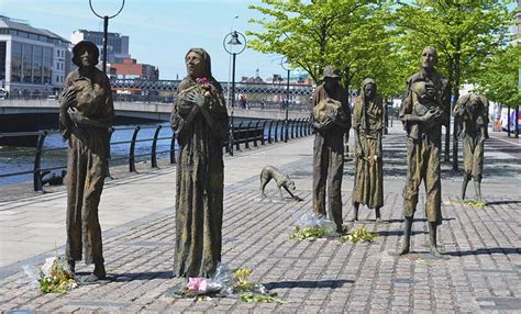 Haunting Memorial: The 'Famine' Statues at Custom House Quay | The ...