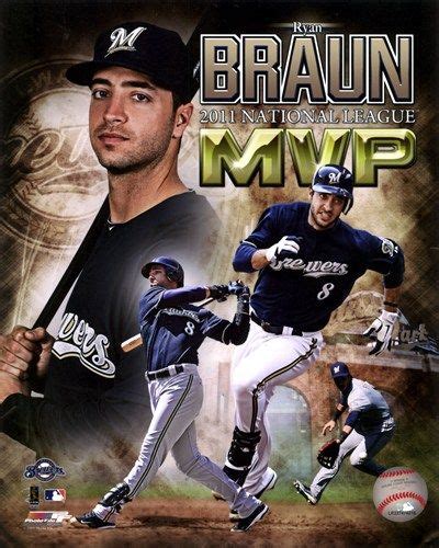 RYAN BRAUN ~ MLB MVP 2011!! | Ryan braun, Fantasy baseball, Brewers ...