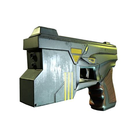 3D model realtime Laser Gun | CGTrader