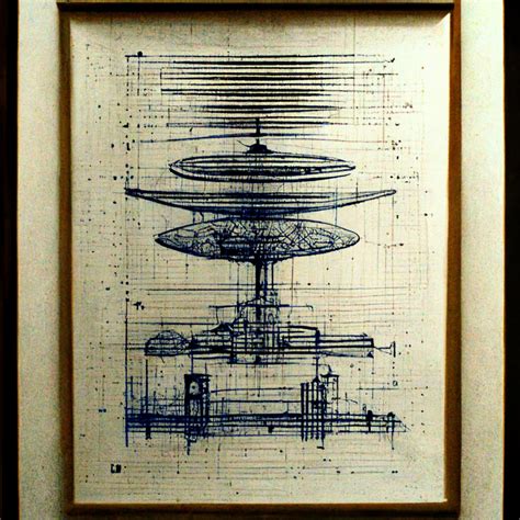 Blueprint of Time Machine | GREENSKULL