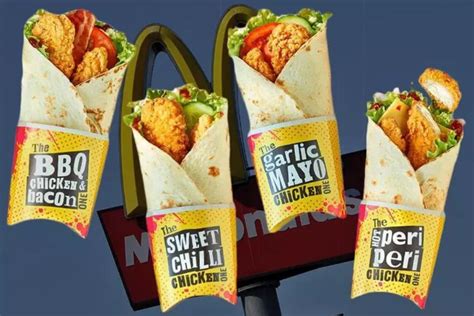 Mcdonald's Menu Uk Prices Wrap Of The Day - Walang Merah