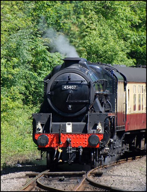 Black 5 45407 | A Stanier Class 'black' 5 steam locomotive a… | Flickr