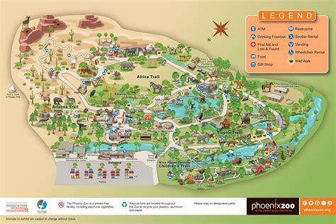 Printable Zoo Map Unique Pittsburgh Zoo & Ppg Aquarium In Pittsburgh Pa ...