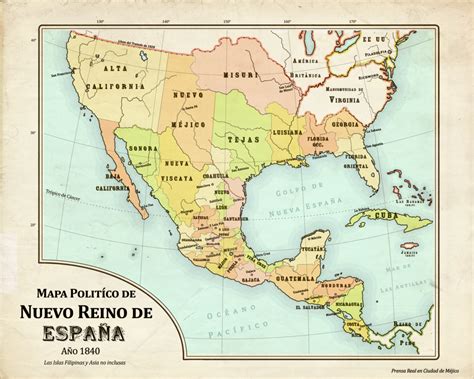 North America Spanish states in another XIX century. More than Absolut ...