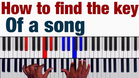 How to find the key of a song - by ear #Piano #pianotutorial #beginners ...