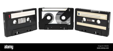 Set of vintage audio tapes isolated on white background with clipping path Stock Photo - Alamy