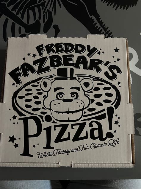 Personal Size Freddy Pizza Box - Etsy