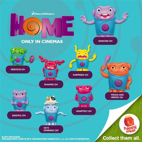 McDonald’s Happy Meal: Dreamworks HOME Toys 2015 - Mommy Levy