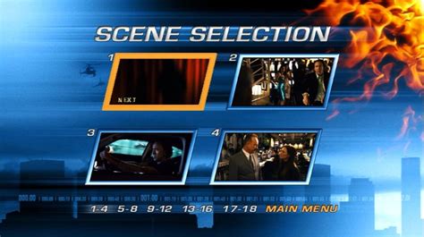 Next (2007) – DVD Menus