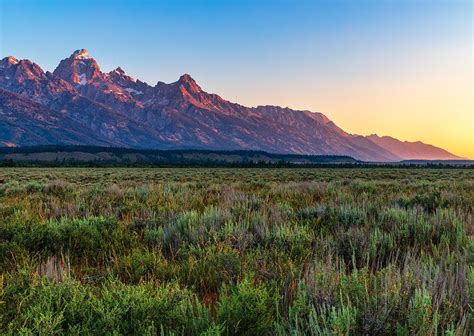 Sunrise over the mountains, Grand Teton National Park | National Parks Traveler