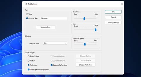 How to Customize Windows 11's Default Screensavers