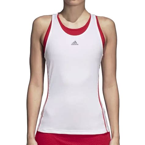 Adidas Barricade Women's Tennis Tank White/scarlet