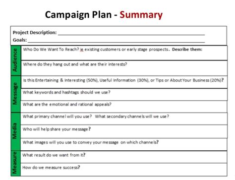 5+ Marketing Campaign Template Sample | Template Business PSD, Excel ...