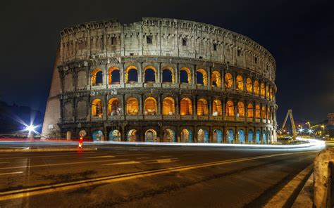 Download Man Made Colosseum HD Wallpaper