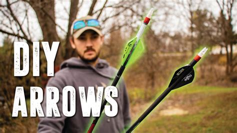 DIY Arrow Fletching - 2 METHODS - YouTube