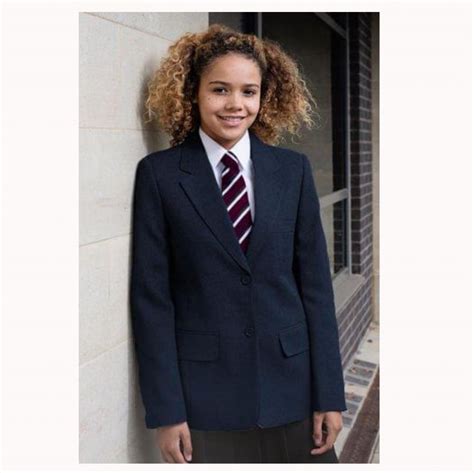 Trutex Girls Contemporary Sixth Form Navy Jacket – Crested School Wear