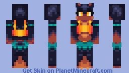 Dobermann (Furry girl) Minecraft Skin