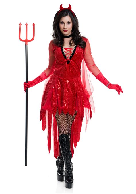 Women's Sizzling Devil Costume