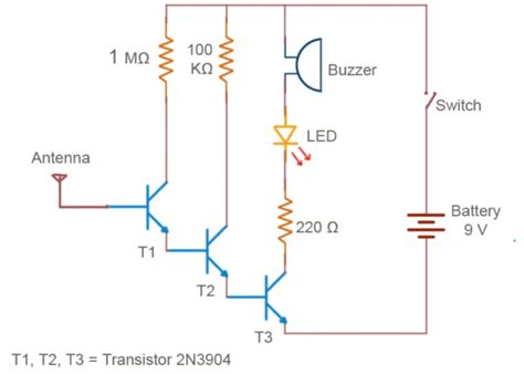 Circuit Diagram Ac Voltage Detector | Home Wiring Diagram