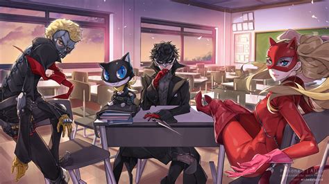 Akira Kurusu, Persona, Ryuji Sakamoto, Morgana (Persona), Persona 5 ...