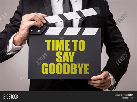 Time Say Goodbye Image & Photo (Free Trial) | Bigstock