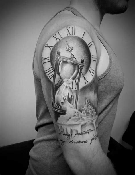 30 Broken Hourglass Tattoo Designs [2024 Inspiration Guide] | Hourglass ...