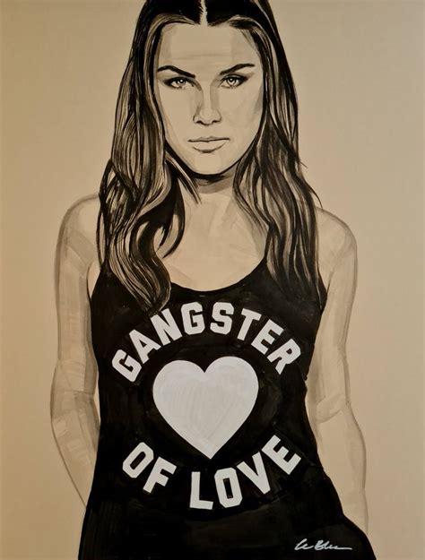 Gangster of Love Drawing by Gilles LeBlu | Saatchi Art