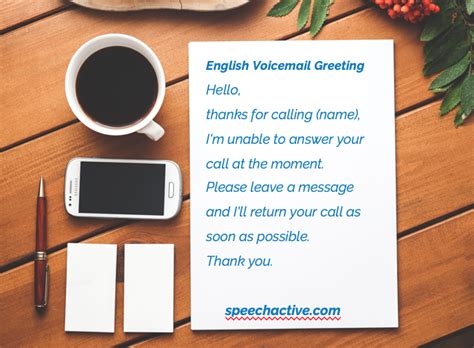 Record the Best Voicemail Greeting - Sample Script & Video