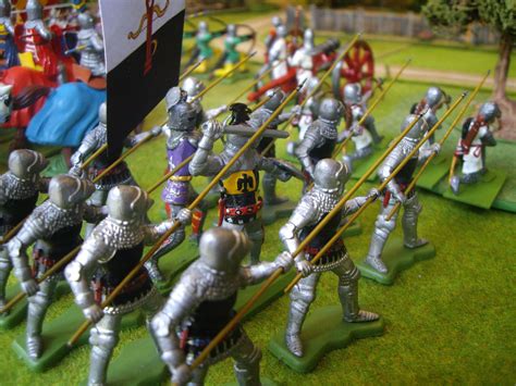 Wargaming with 54mm Toy Soldiers: MEDIEVAL WARGAME 54MM