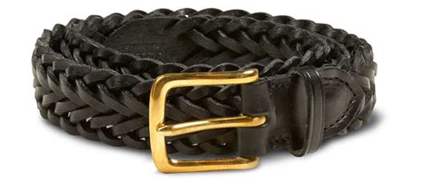 Good/Better/Best: Men's Leather Braided Belts | Valet.