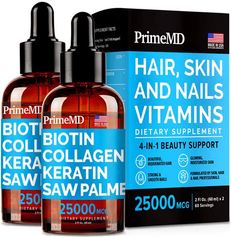 Buy Liquid Collagen Peptides for Women - Complex with Biotin , Hydrolyzed Keratin Protein and ...