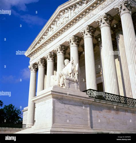 USA Washington DC Supreme Court Building Stock Photo - Alamy