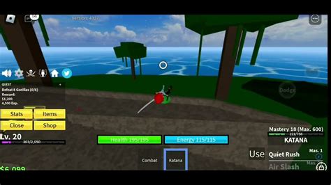 Getting to 2nd Sea using Swords only - YouTube