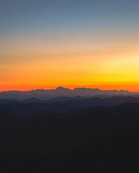 Sunrise Mountain View · Free Stock Photo