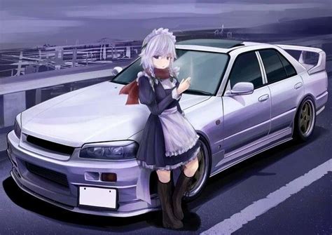 Pin on anime & cars