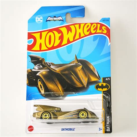 Hot Wheels Batmobile Gold Batman 2023 M Case - International Society of ...