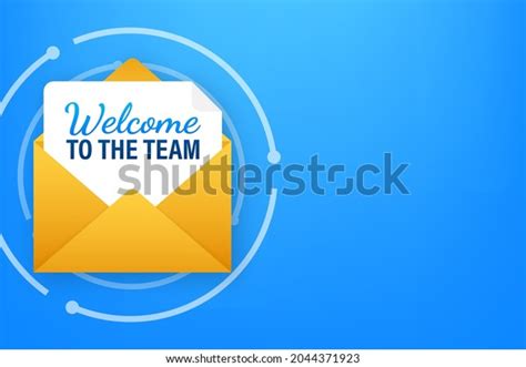 Icon Welcome Team Banner Design Business Stock Vector (Royalty Free) 2044371923 | Shutterstock