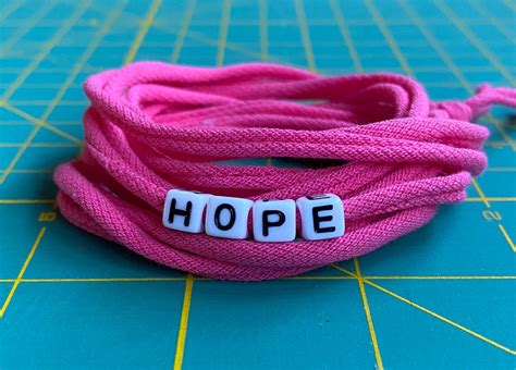 DIY Motivational Wrap Bracelet For Cancer Patients - Create To Donate