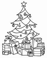 Free Printable Christmas Tree Coloring Pages For Kids sketch template