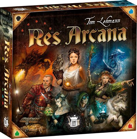 Amazon.com: Res Arcana Board Game - The Enchanting World of Mages and Magic! Fantasy Adventure ...