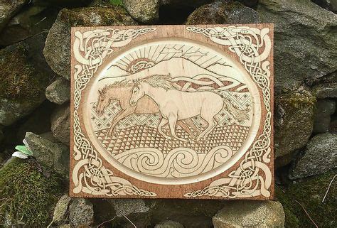 15 Celtic (Pyrography) ideas in 2021 | pyrography, celtic, horses